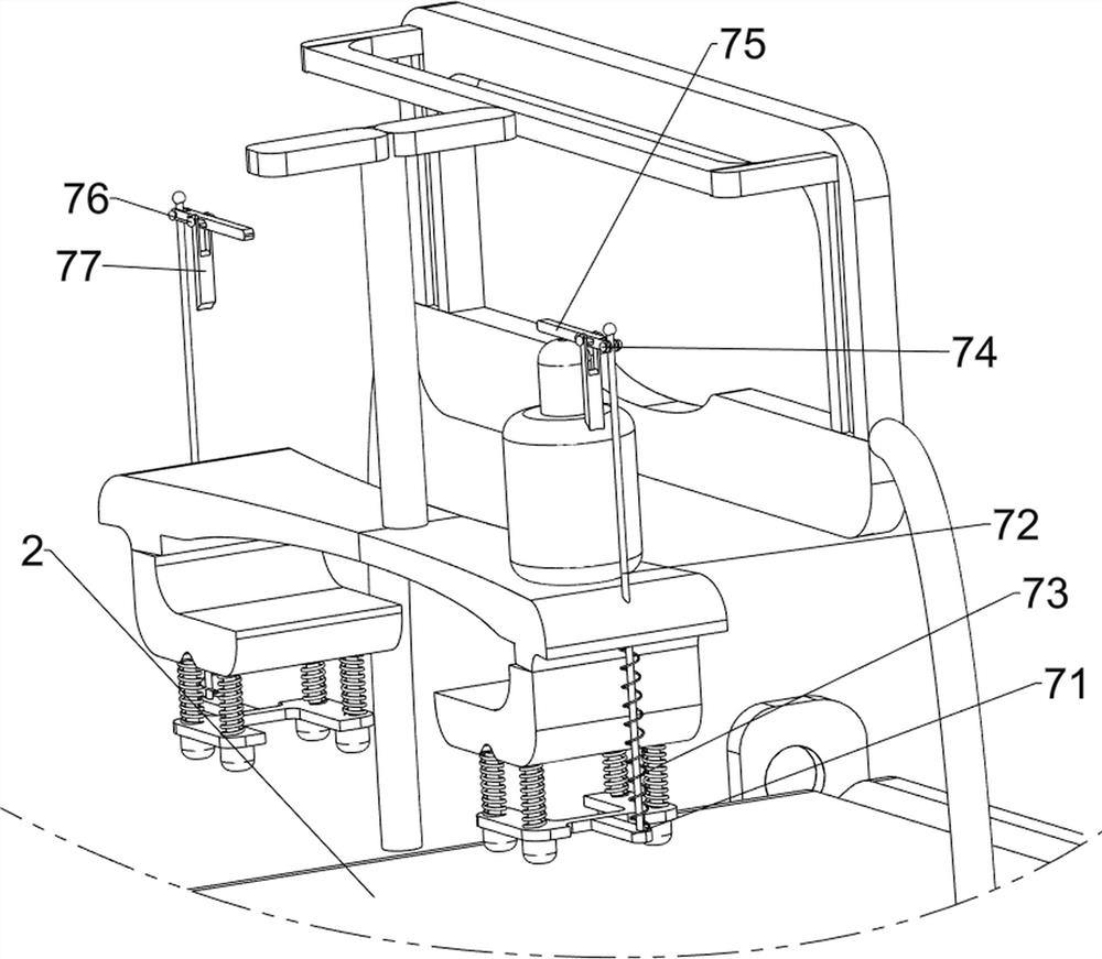 Cloth printing device for cloth production