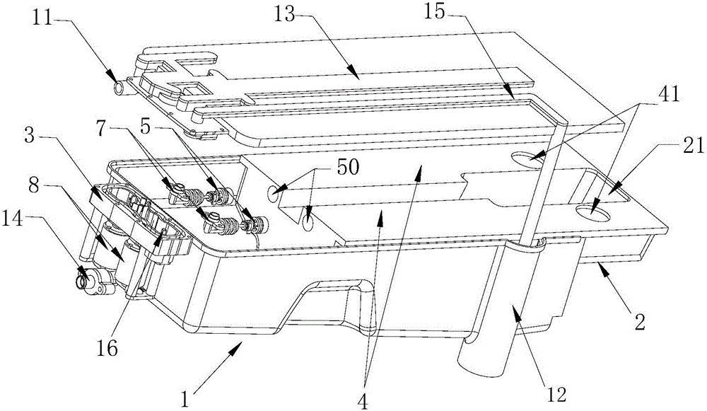 Automatic detergent feeding device for washing machine and control method of automatic detergent feeding device