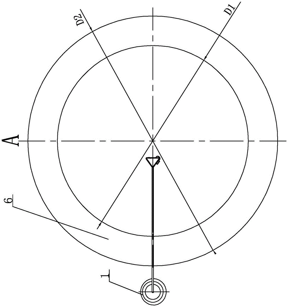 Hammer throw core stability strength training and information feedback device