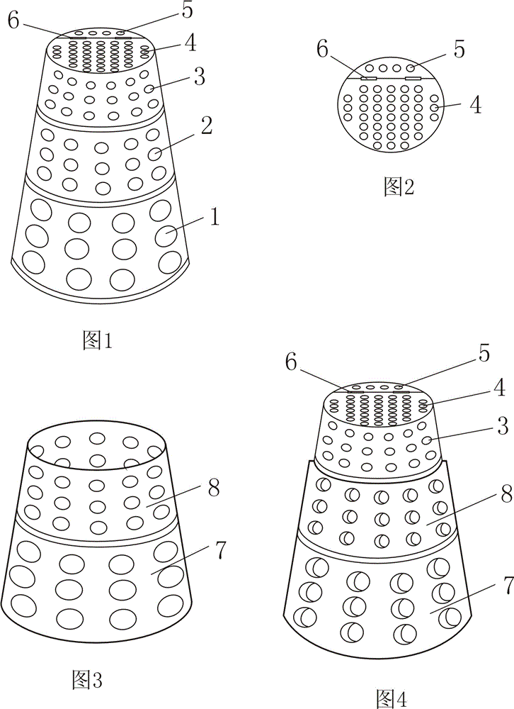 Specification-controllable rat-proof net bag bucket which is used for lobster ground cage and does not hurt lobsters