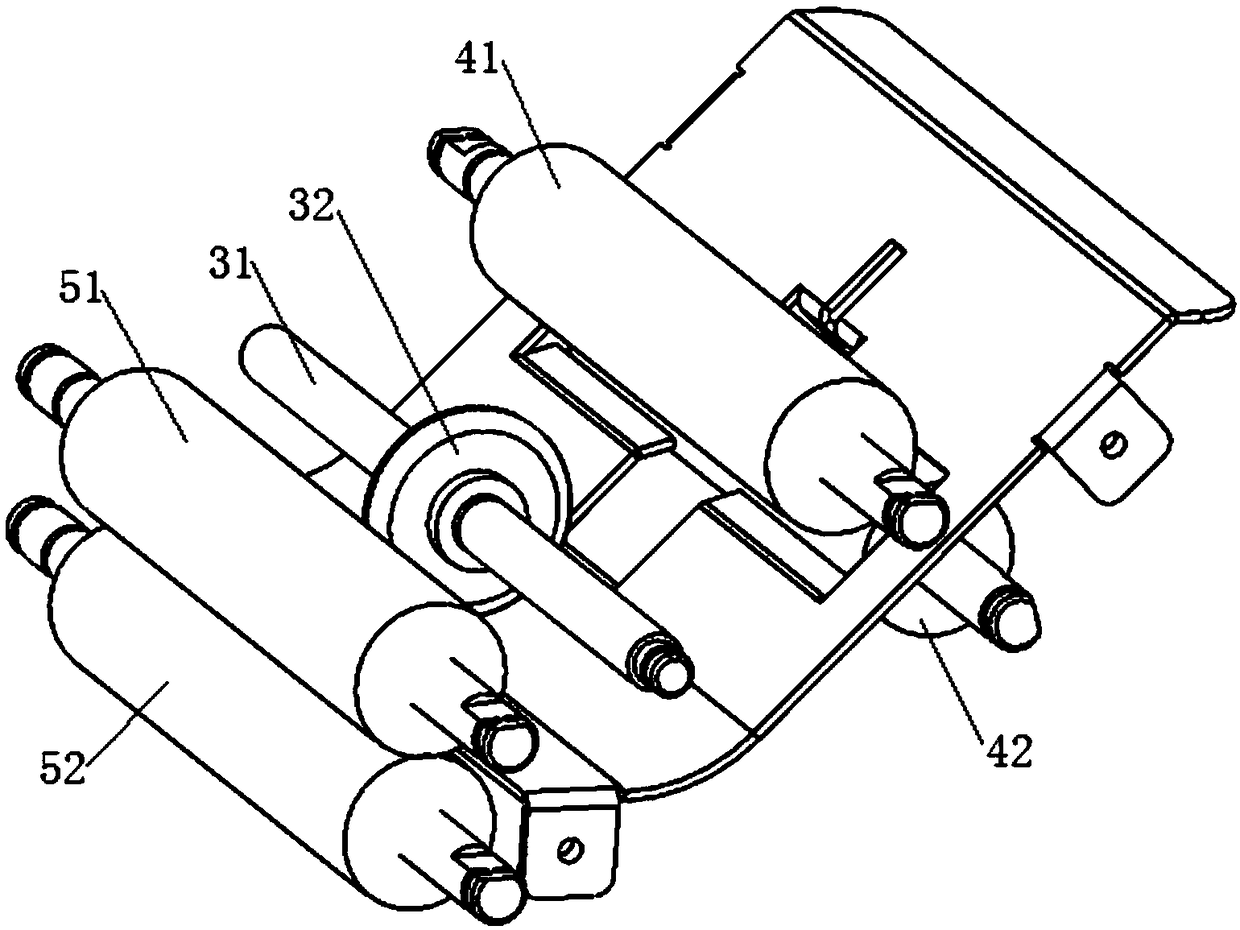 Paper tearing device and method