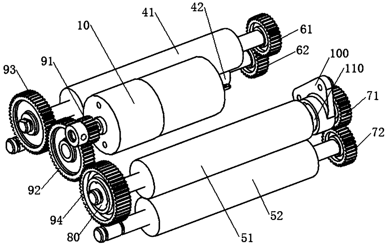 Paper tearing device and method