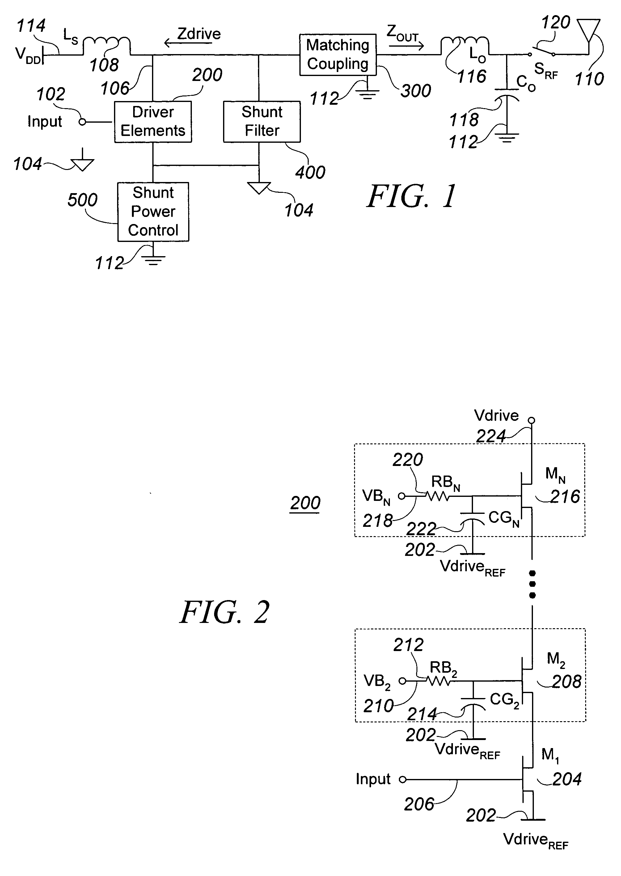 Integrated RF front end with stacked transistor switch