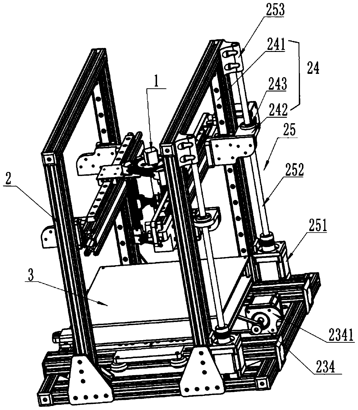 Magnetically controlled nano-forming micromechanical device and spinning three-dimensional forming method