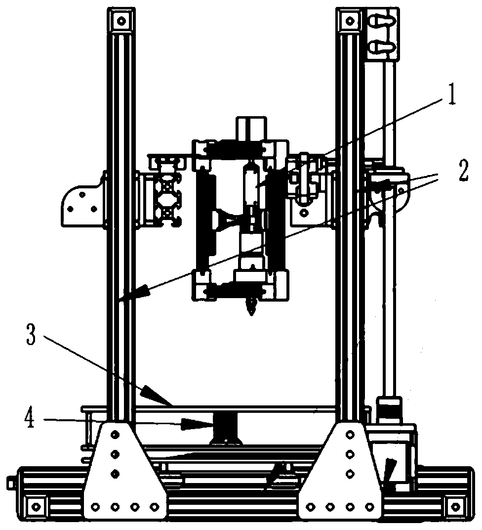 Magnetically controlled nano-forming micromechanical device and spinning three-dimensional forming method