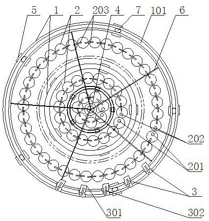 An azimuth tracking system using solar heat collection