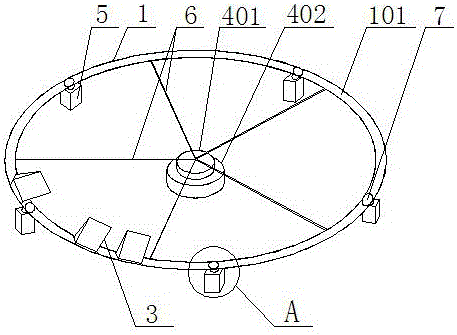 An azimuth tracking system using solar heat collection