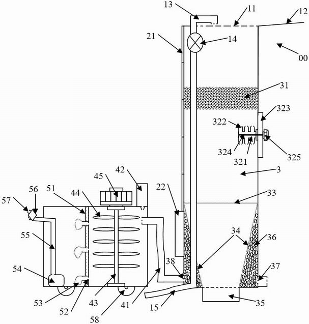 An energy-efficient building wall device for reducing urban waterlogging