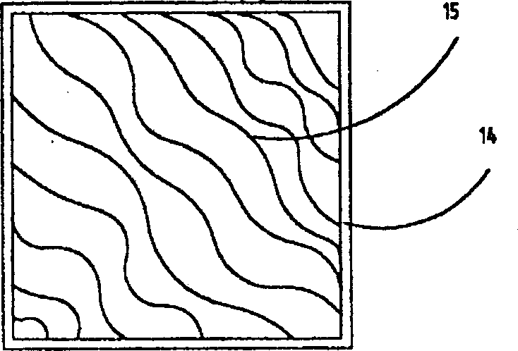 Method and equipment for making magic coloured polished bricks