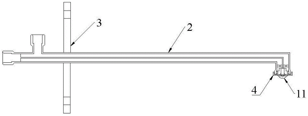 Solution atomization device for urea pyrolysis ammonia production process