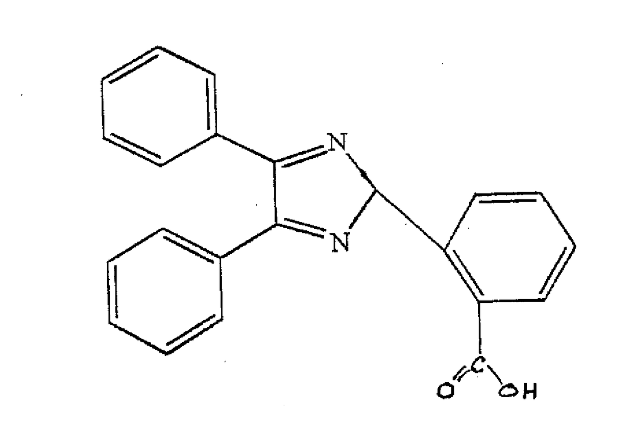 Method and apparatus for synthesizing a water-soluble hexaaryl biimidazole