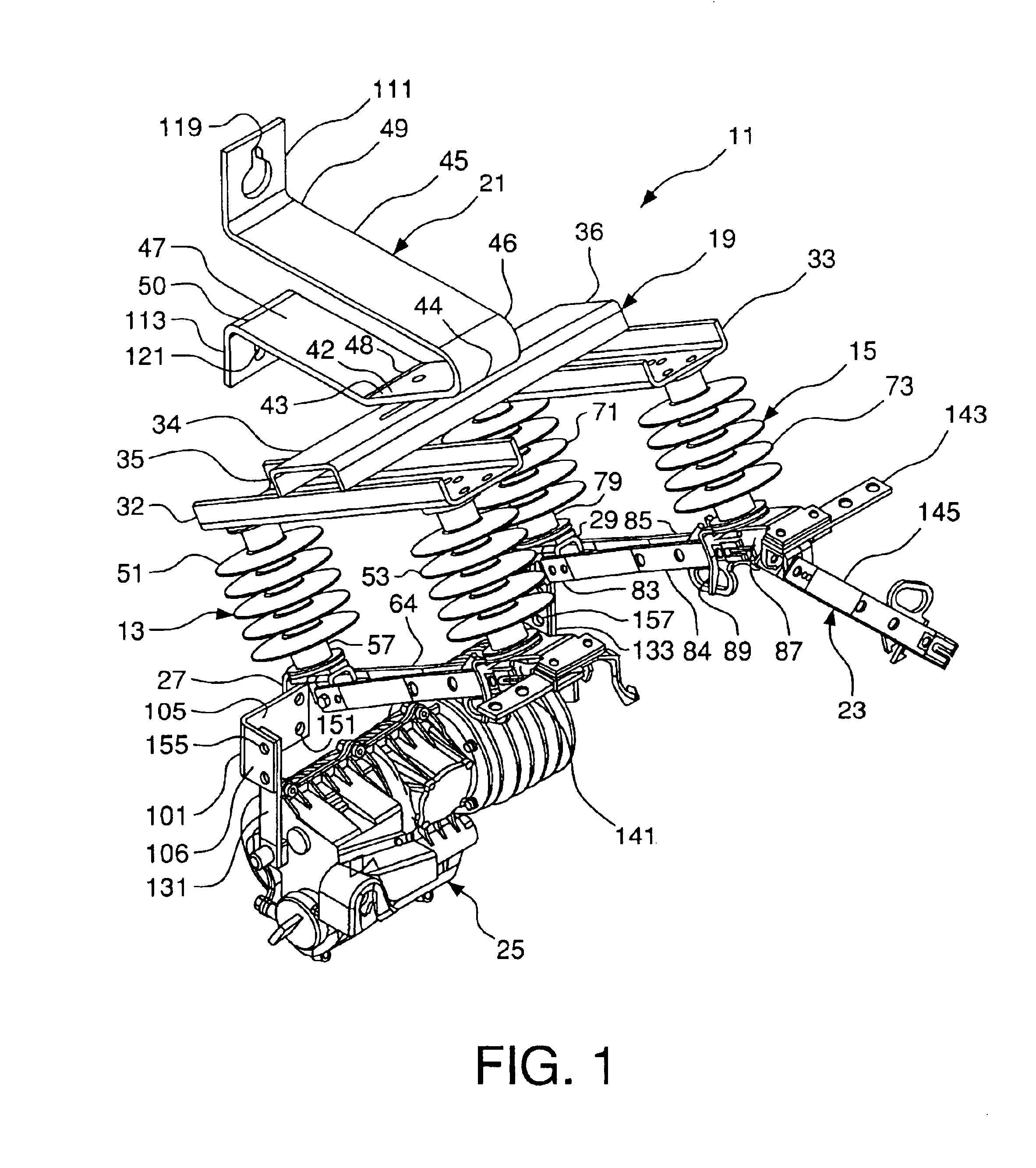 Bypass recloser assembly