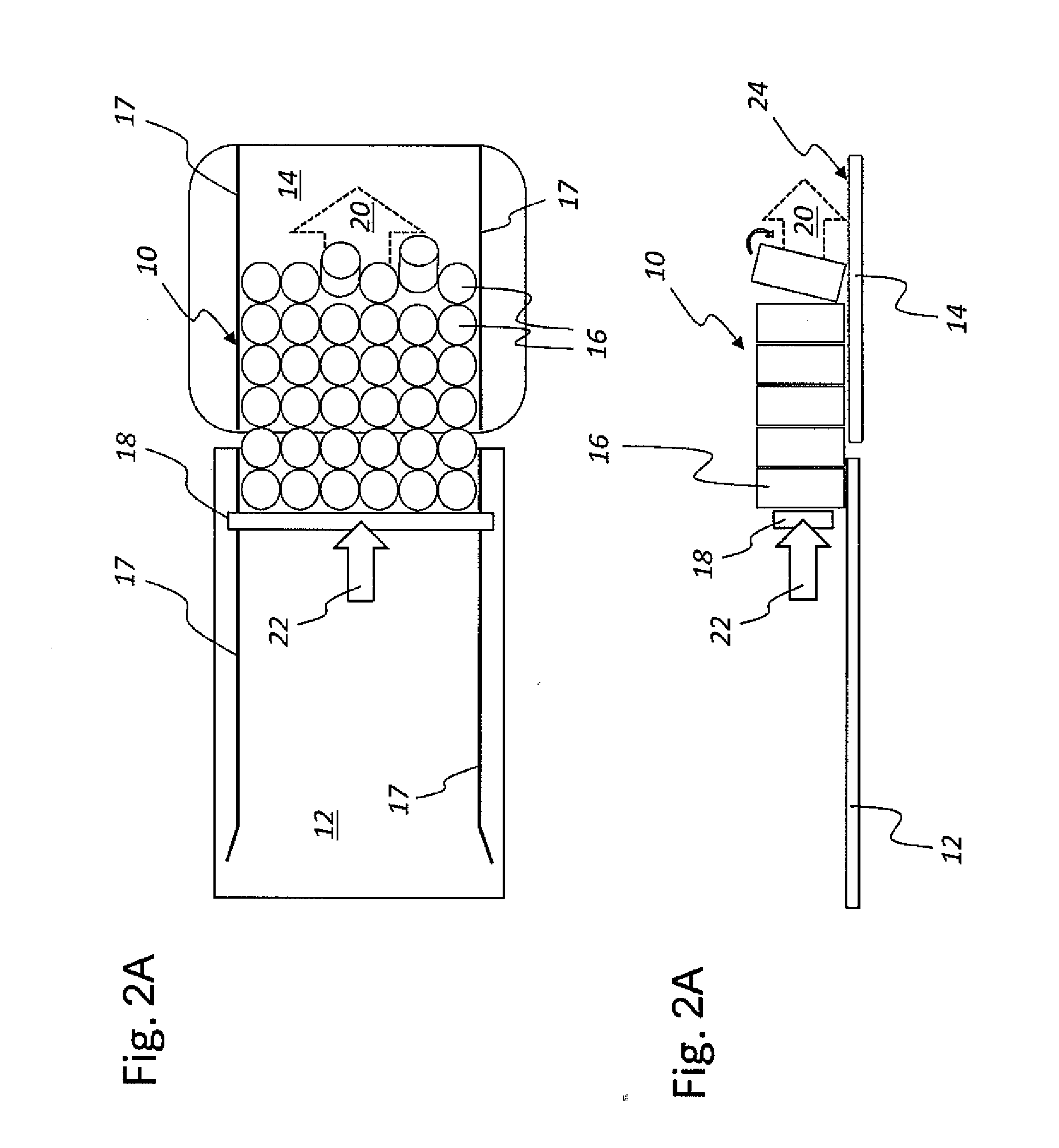 Method and apparatus for transferring article layers between adjacent modules