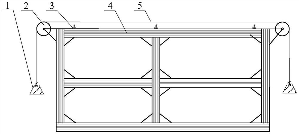 String tightening method of string tightening type semi-rigid base plate