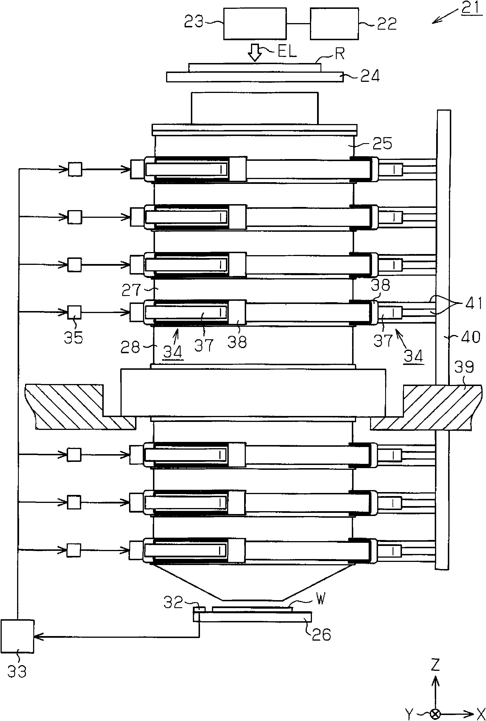 Optical element driver, lens-barrel and exposure apparatus and method for fabricating device