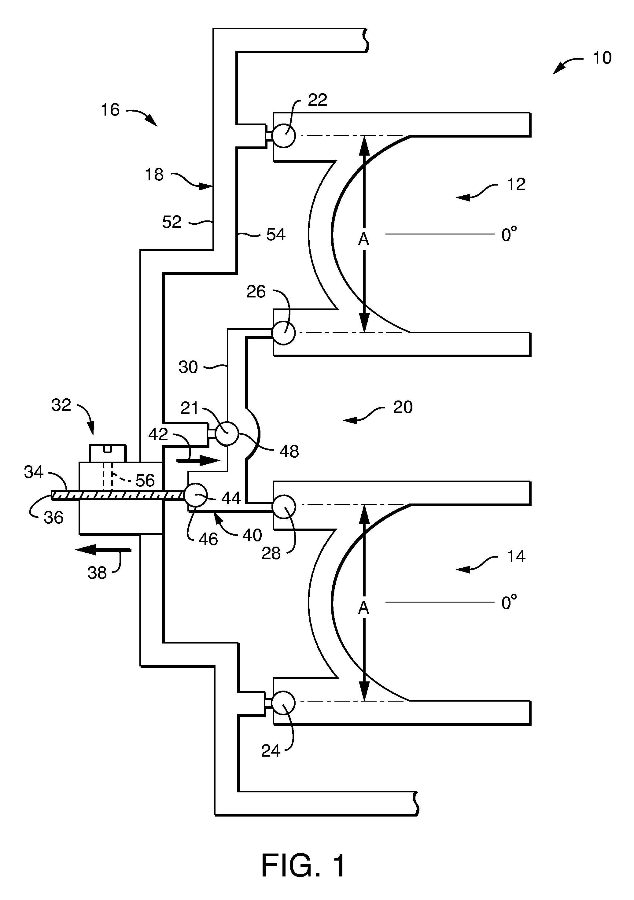 Multiple headlamp adjuster linkage