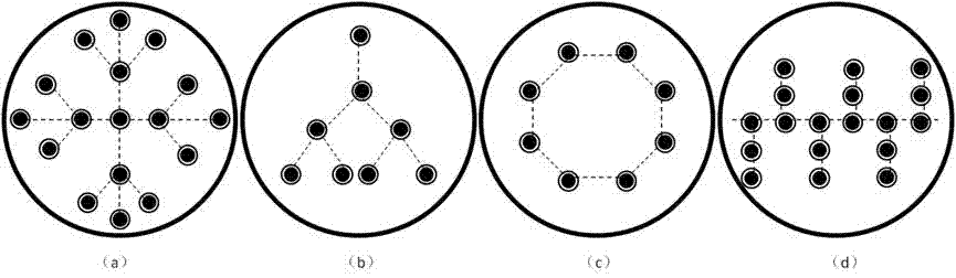 Large-scale ink-jet printing method for three-dimensional metamaterial array