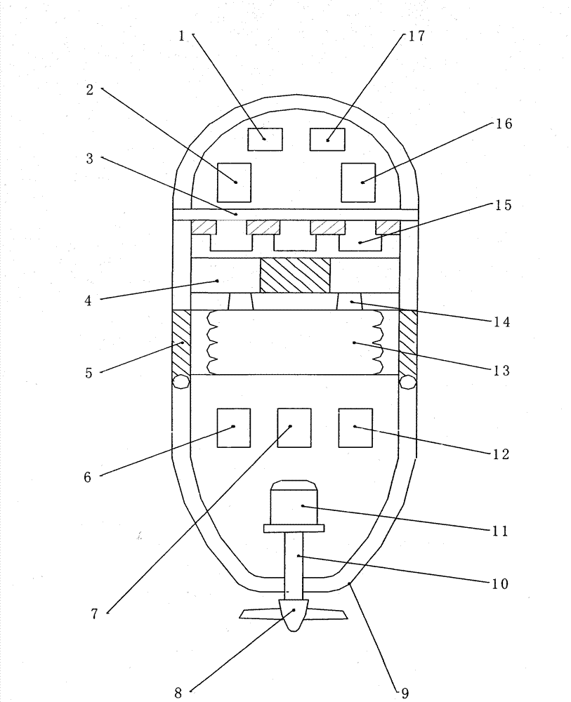 Dynamic water pollution monitoring device