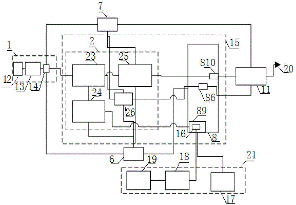 Low power consumption wireless sensor node device and working method thereof