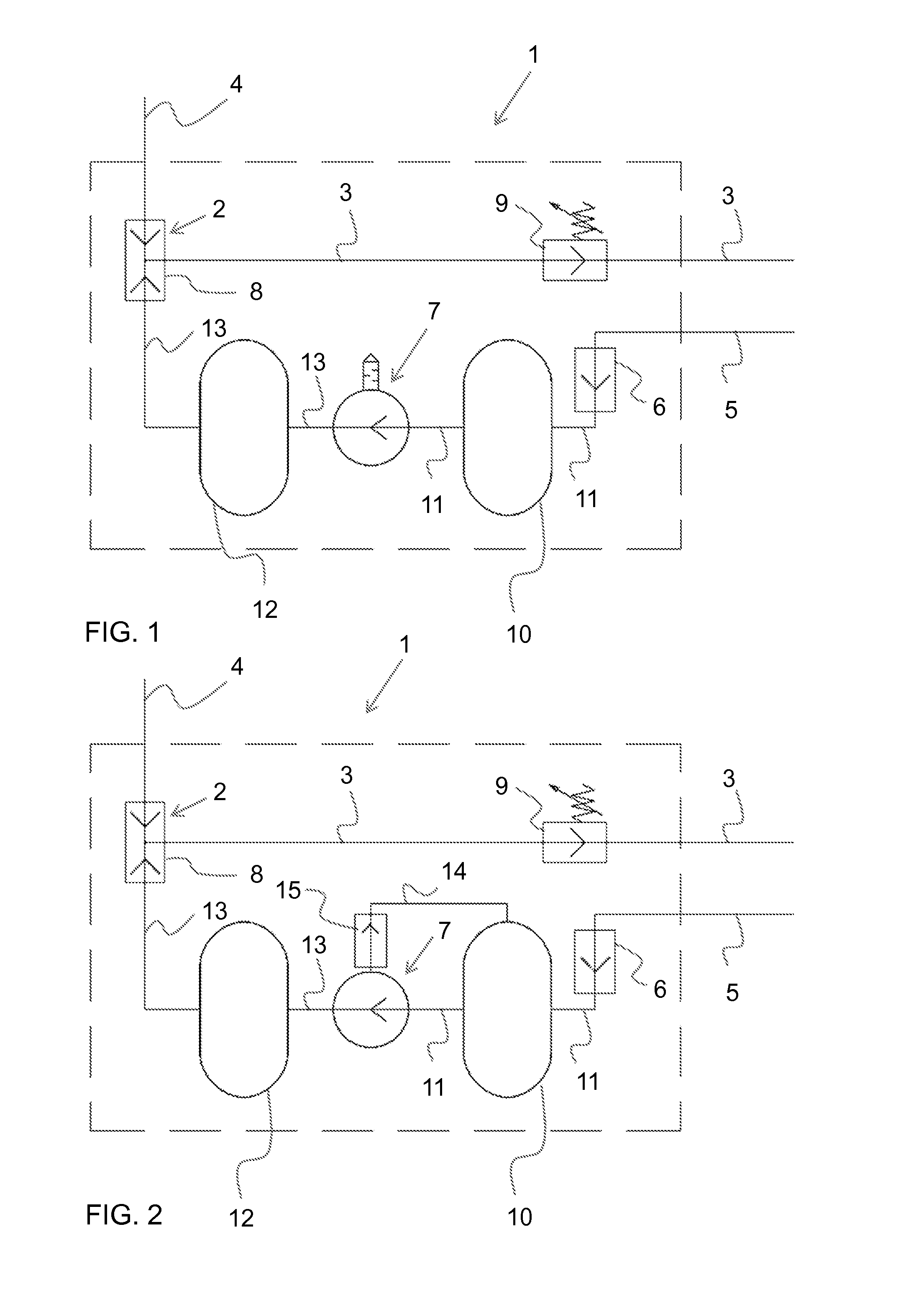 Pressure-increasing unit