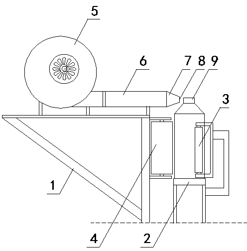 Hot contraction membrane machine capable of providing accurate target directions