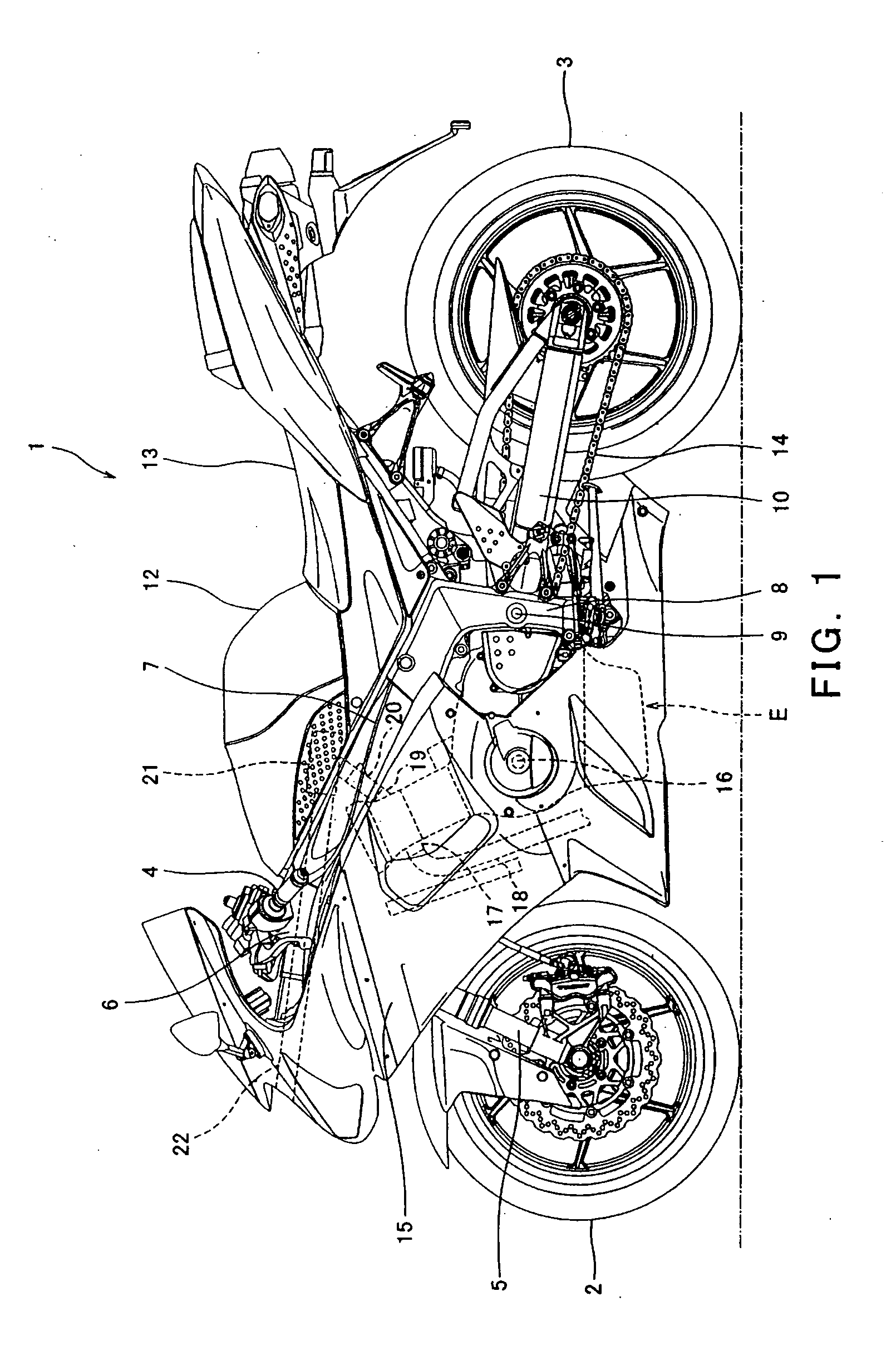 Twincam engine and motorcycle comprising the same