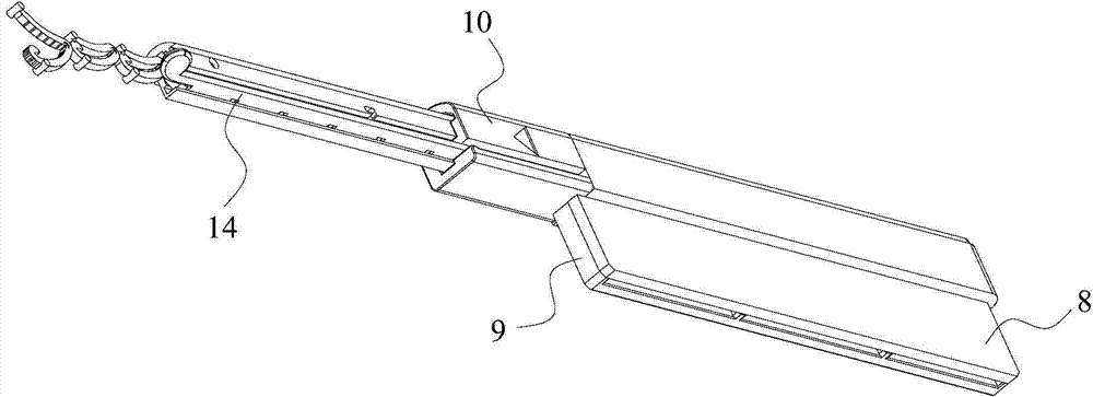 Packing box used for loading hemostatic clips into charger