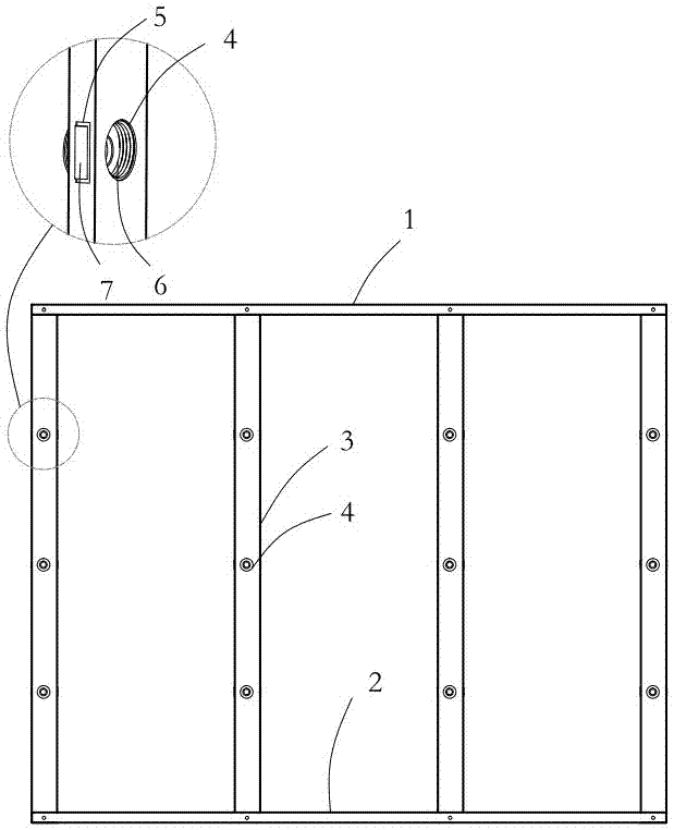 Wall surface leveling system and leveling method