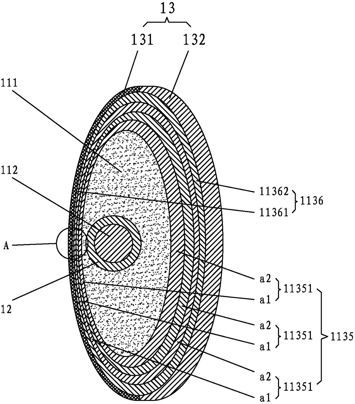 Physical therapy device and processing process thereof