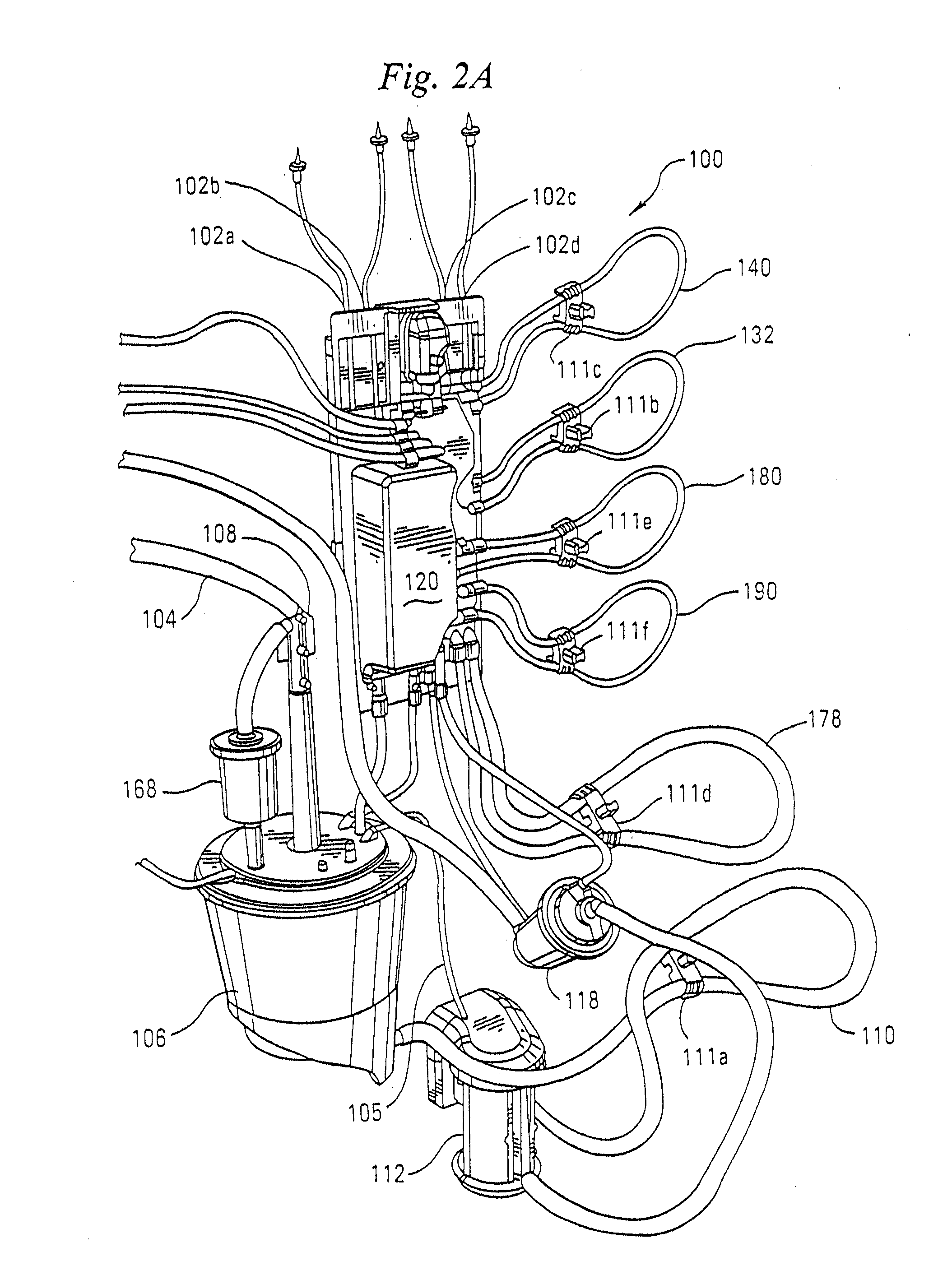 Disposable cartridge for a blood perfusion system