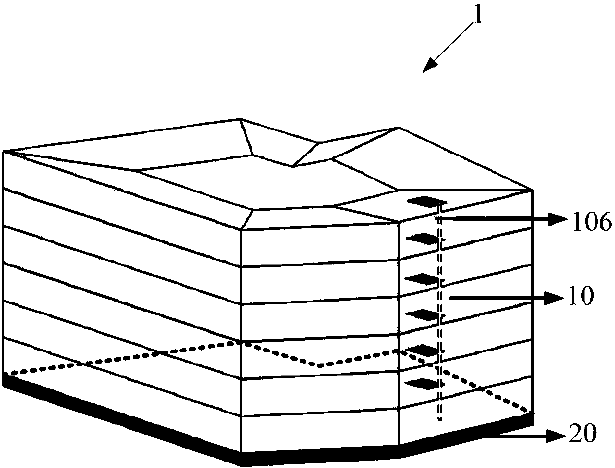 EMP protection invisibility cloak with irregular polygonal structure