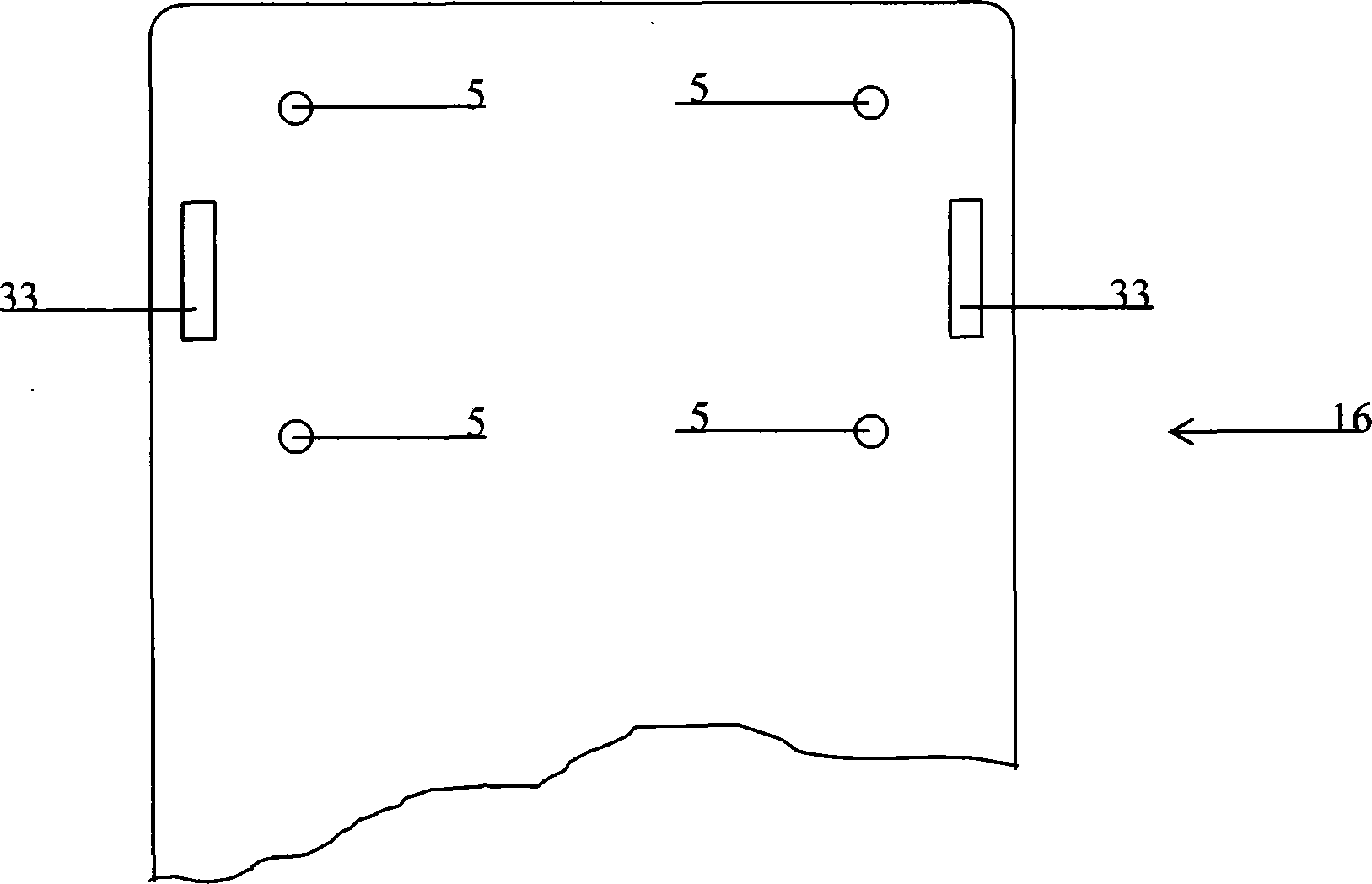 Automobile electron accelerator control system