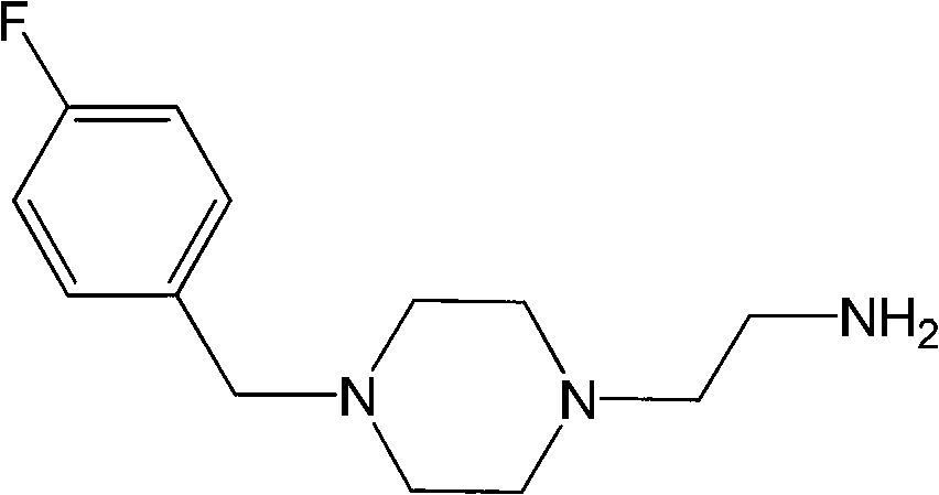 Fluorobenzyl substituted piperazine compound and preparation and medical application thereof