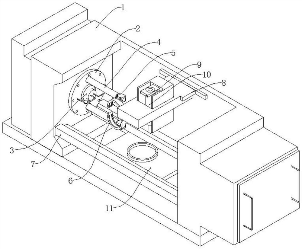 Novel composite high-precision vertical numerical control turning and grinding center