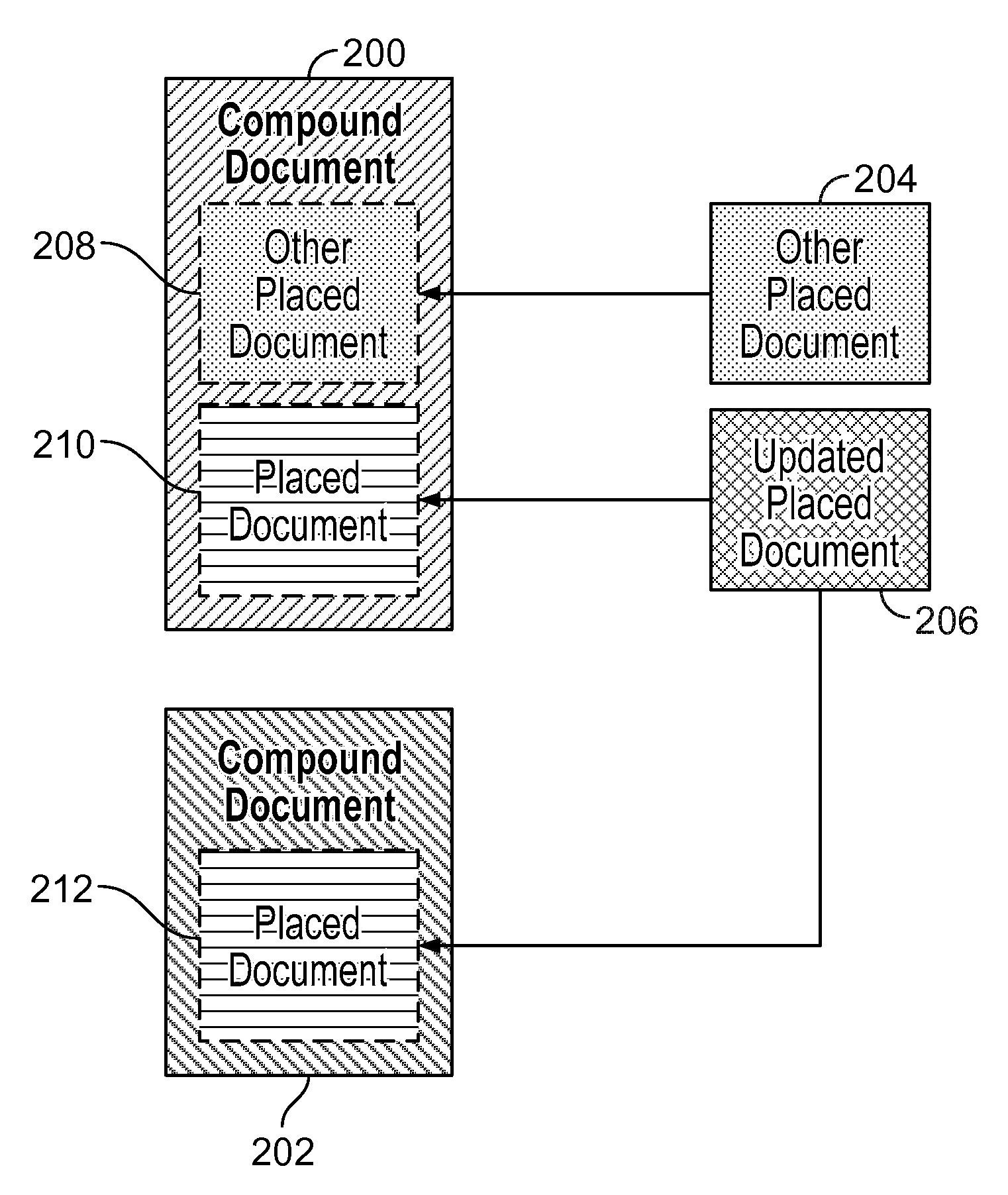 Previewing a compound document