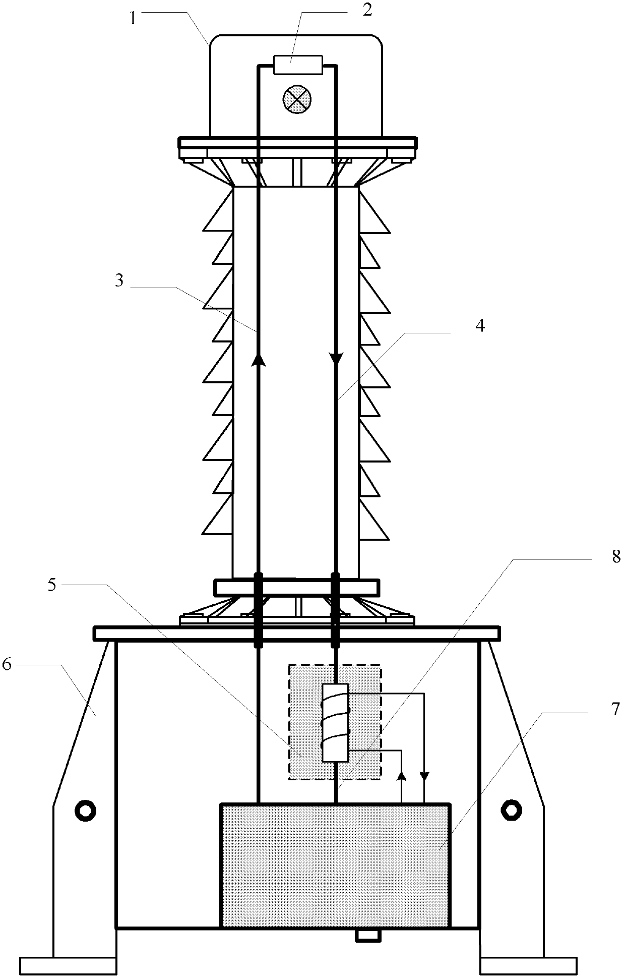 Temperature drift compensation optical current transformer and current compensation method thereof