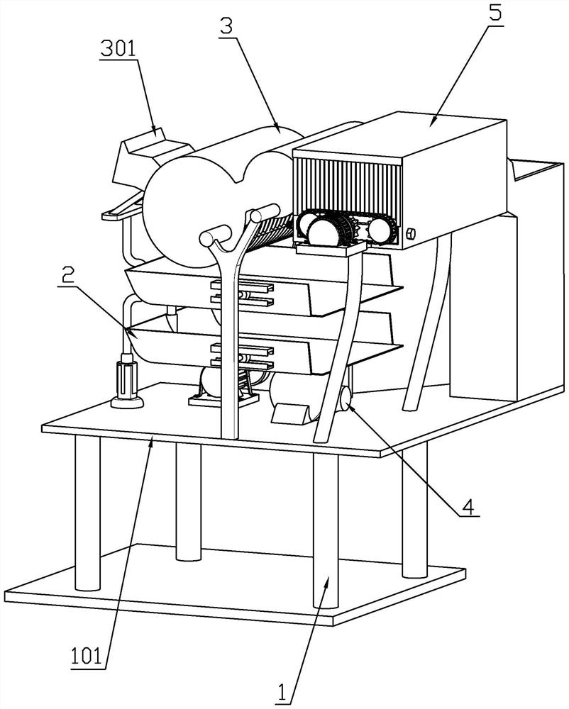 A Peanut Picking and Screening Machine