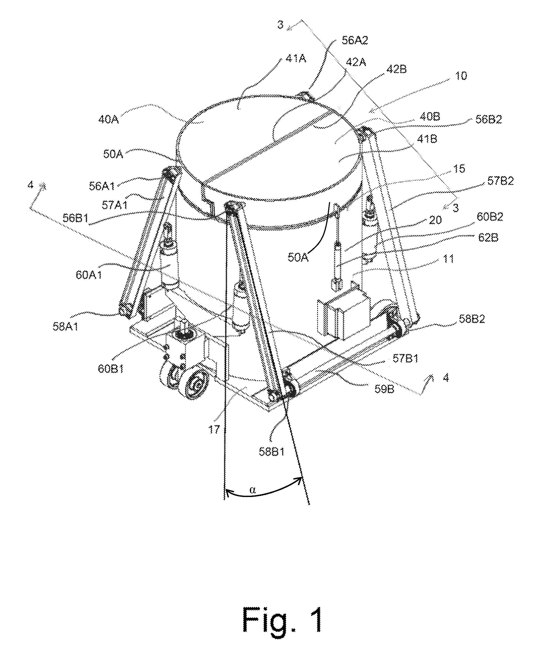 Lid actuation system for shielded cask