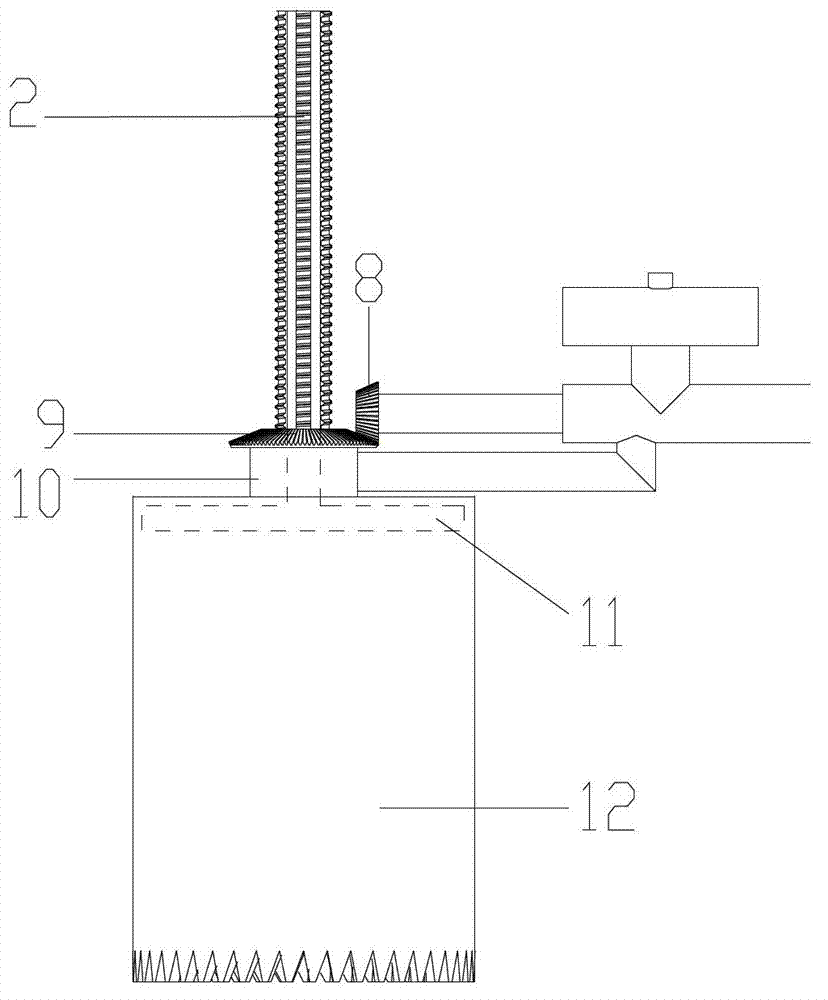 Undisturbed soil sampler at field geological section