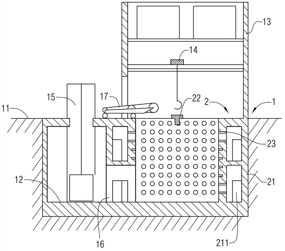 Model box applied to large stereoscopic synthesis simulation test bench in geotechnical engineering