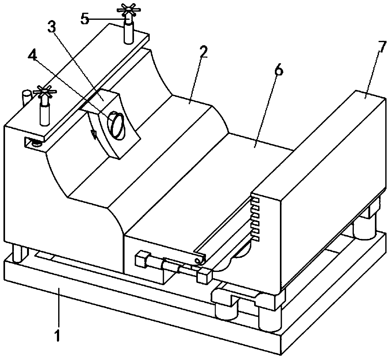 An automobile mold positioning tool