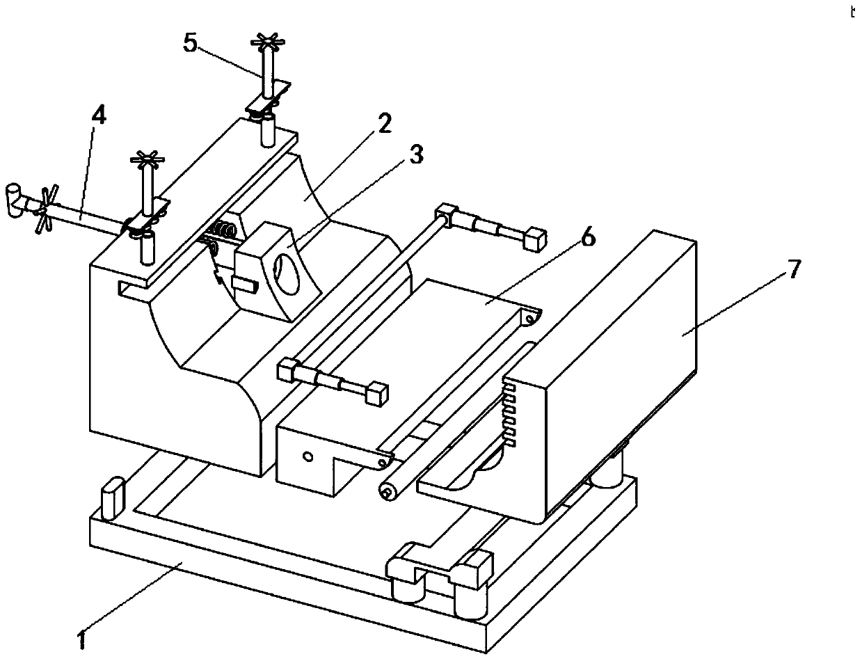 An automobile mold positioning tool