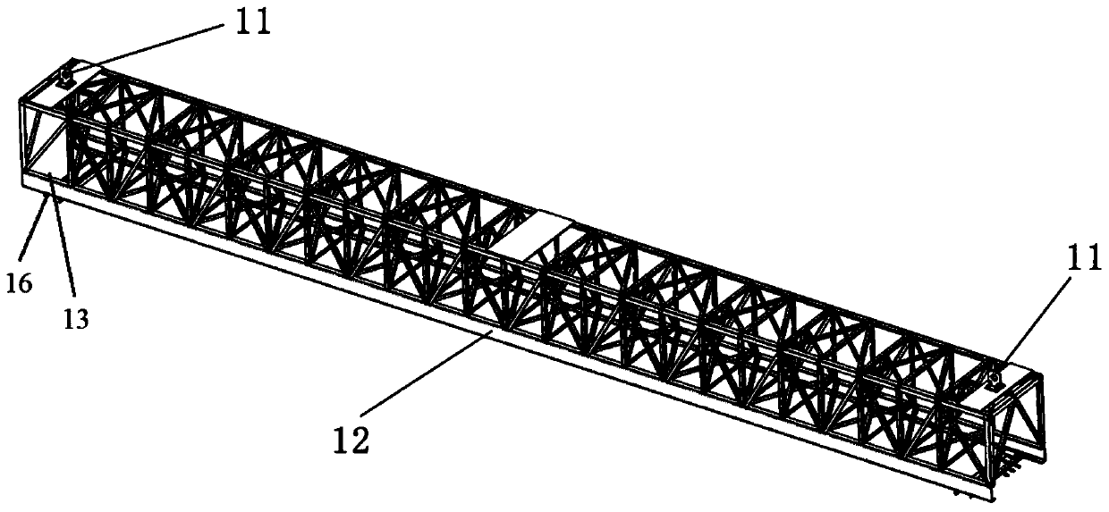 Pneumatic type jet flow washing and sucking desilting system for hydropower station overhauling gate groove