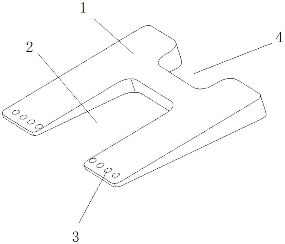 Beveled container nozzle forming auxiliary device and beveled container nozzle forming device