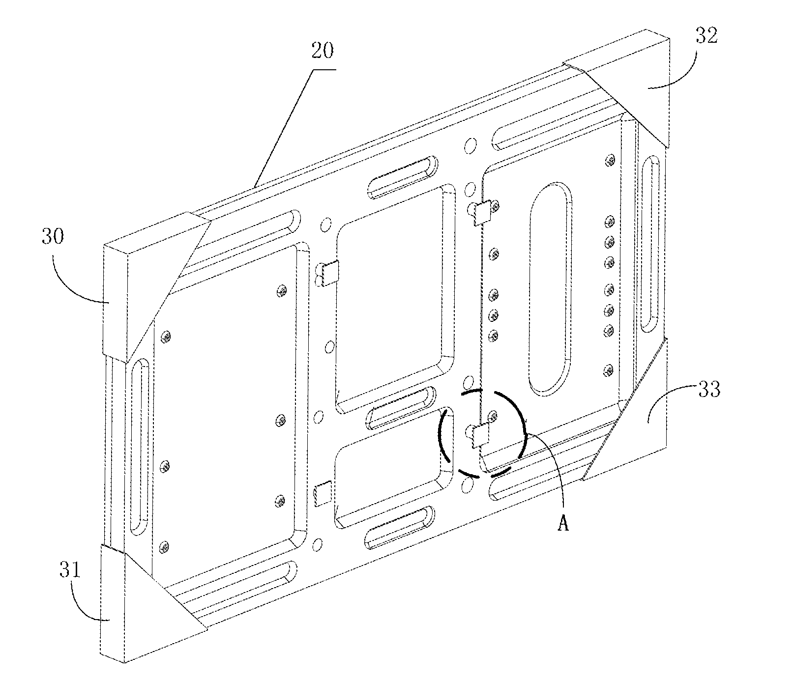 Packaging Device for Panel