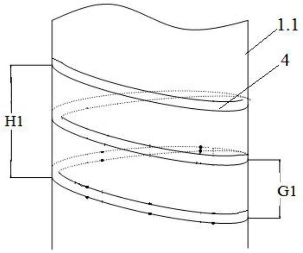 Bubble column device and its method for producing benzoic acid by liquid-phase oxidation of toluene