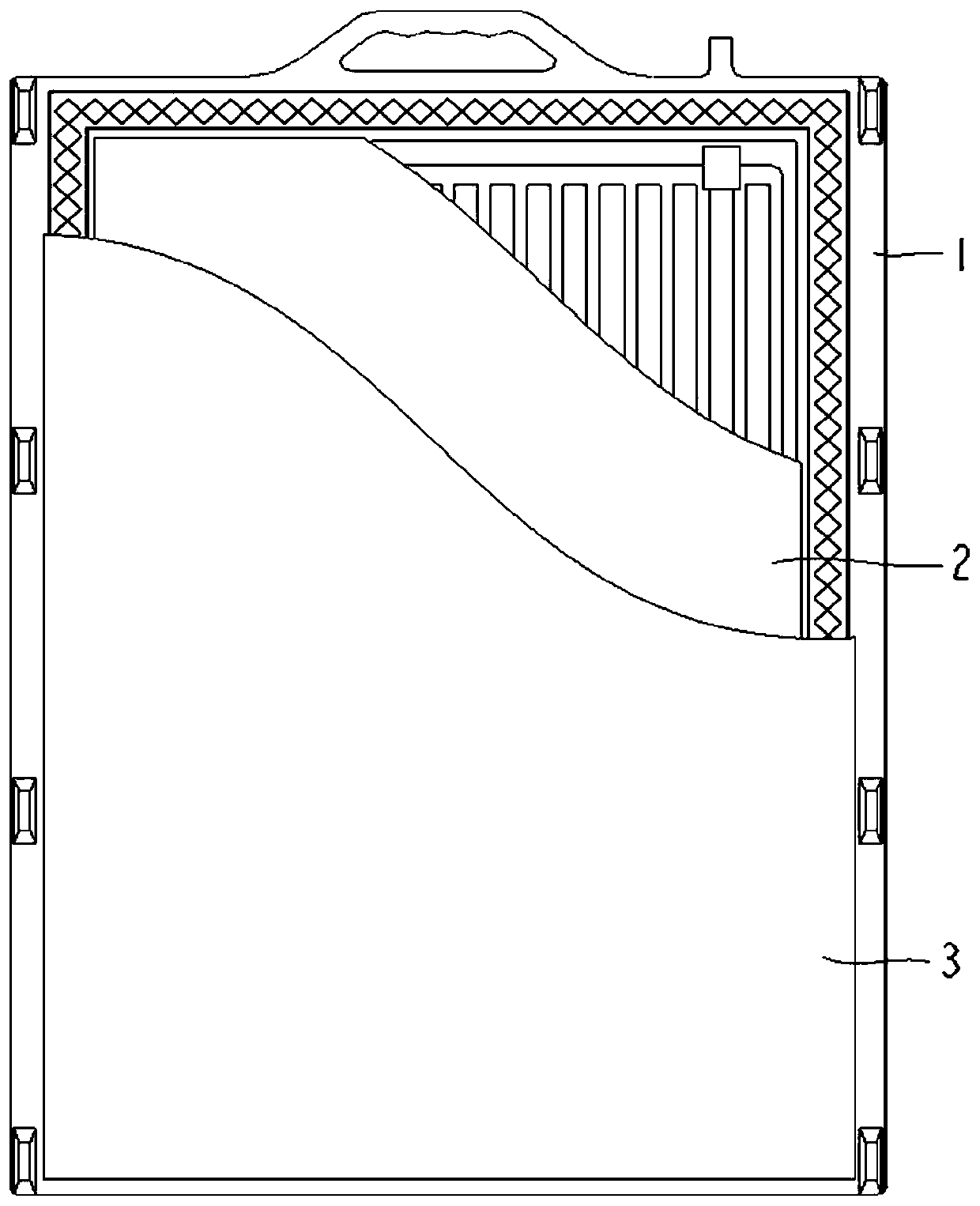 MBR flat membrane element