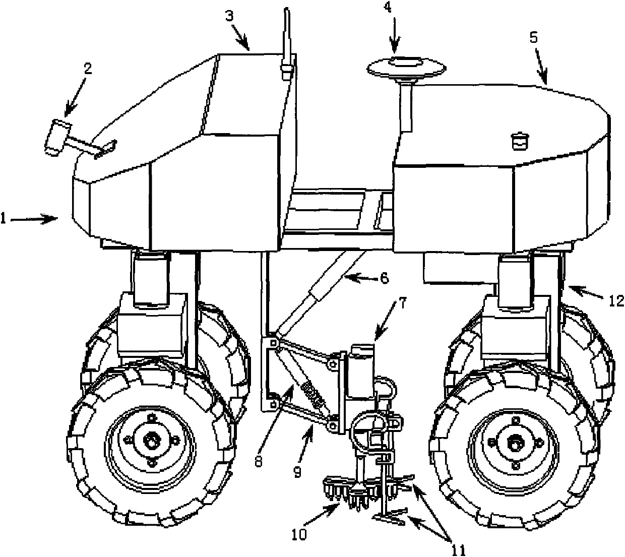 Machine vision based weeding robot system and method thereof