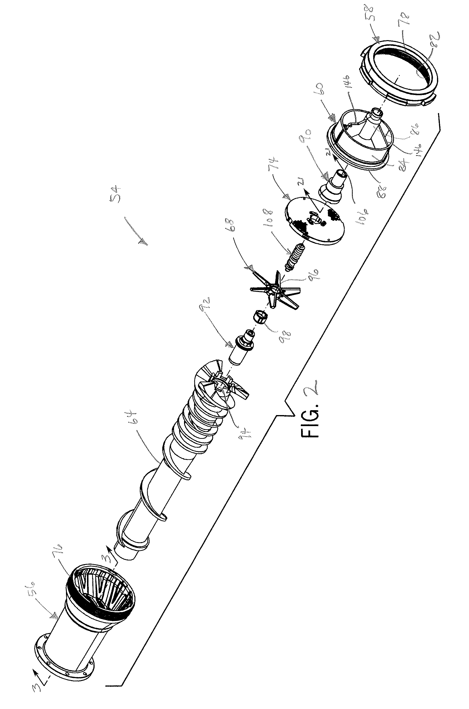 Secondary grinding section for an orifice plate of a grinding machine