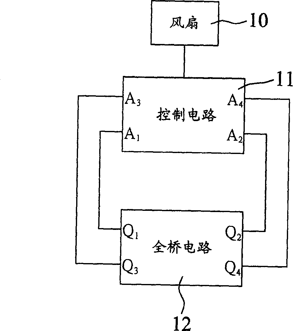 Whole-bridge circuit of raising anti-noise function